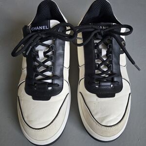 2023 CC Leather & Suede Sneakers